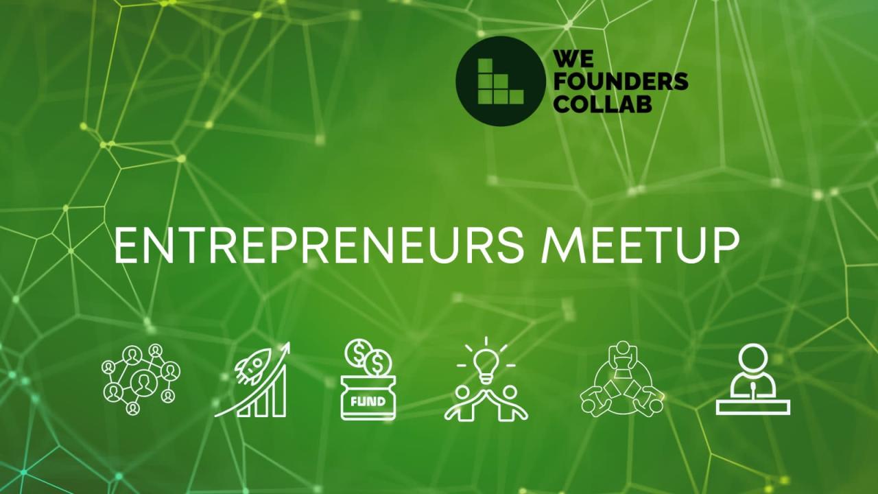 Entrepreneurs Meetup by We Founders Collab Bengaluru 2025