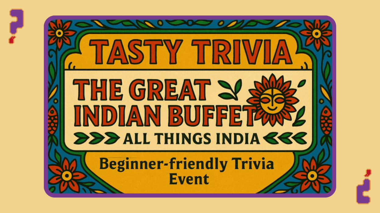 Tasty Trivia | The Great Indian Buffet | Beginner-friendly Quiz Show