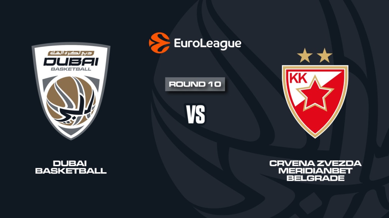 Dubai Basketball vs Crvena Zvezda Meridianbet Belgrade
