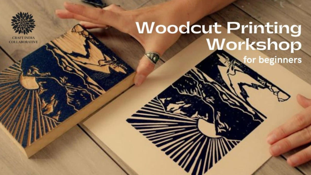 Woodcut Printing Workshop