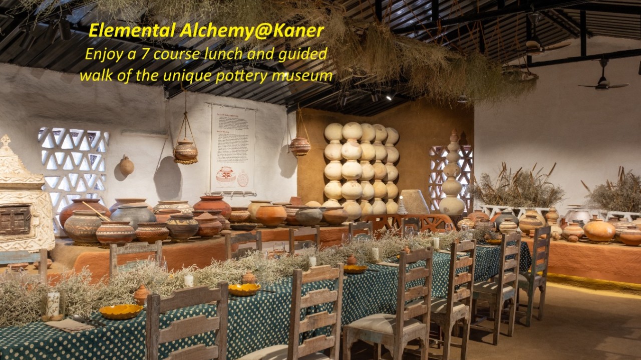 7 Course Elemental Alchemy Lunch with Pottery Museum Walk Through