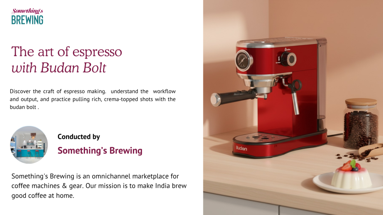 The Art of Espresso with Something's Brewing
