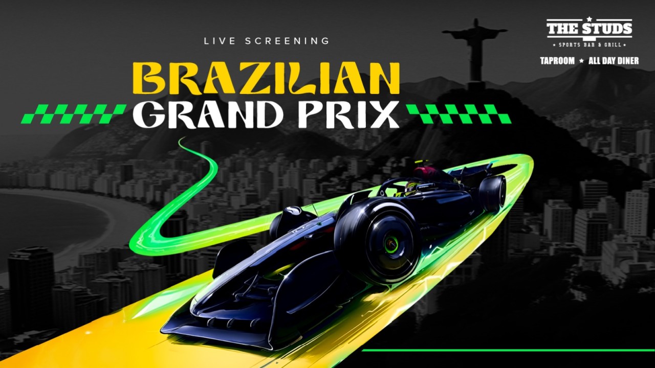 Screening of Brazilian Grand Prix at The Studs Sports Bar & Grill ETV