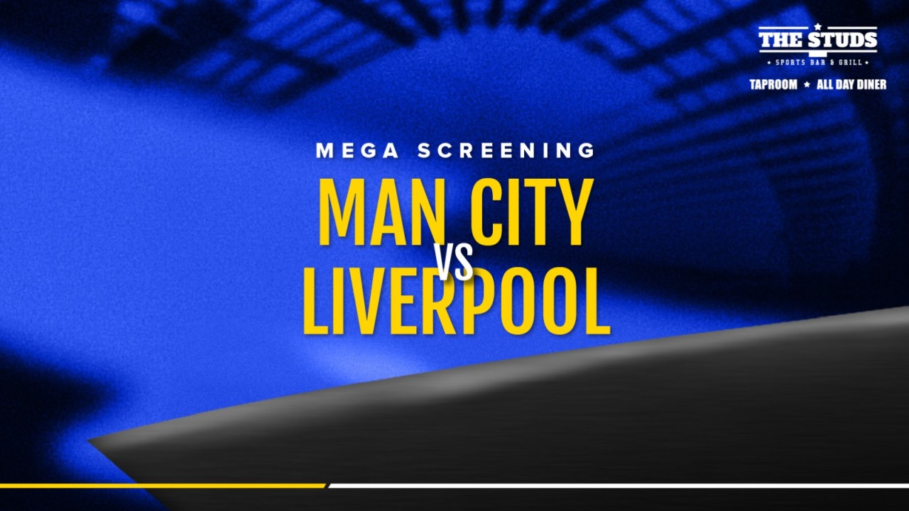 Screening of Man City vs Liverpool at The Studs Sakinaka 