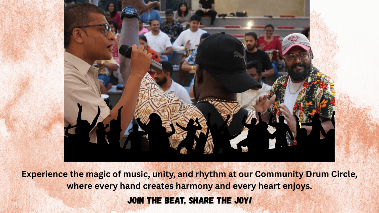Bangalore Drum Jam - Community Drum Circle