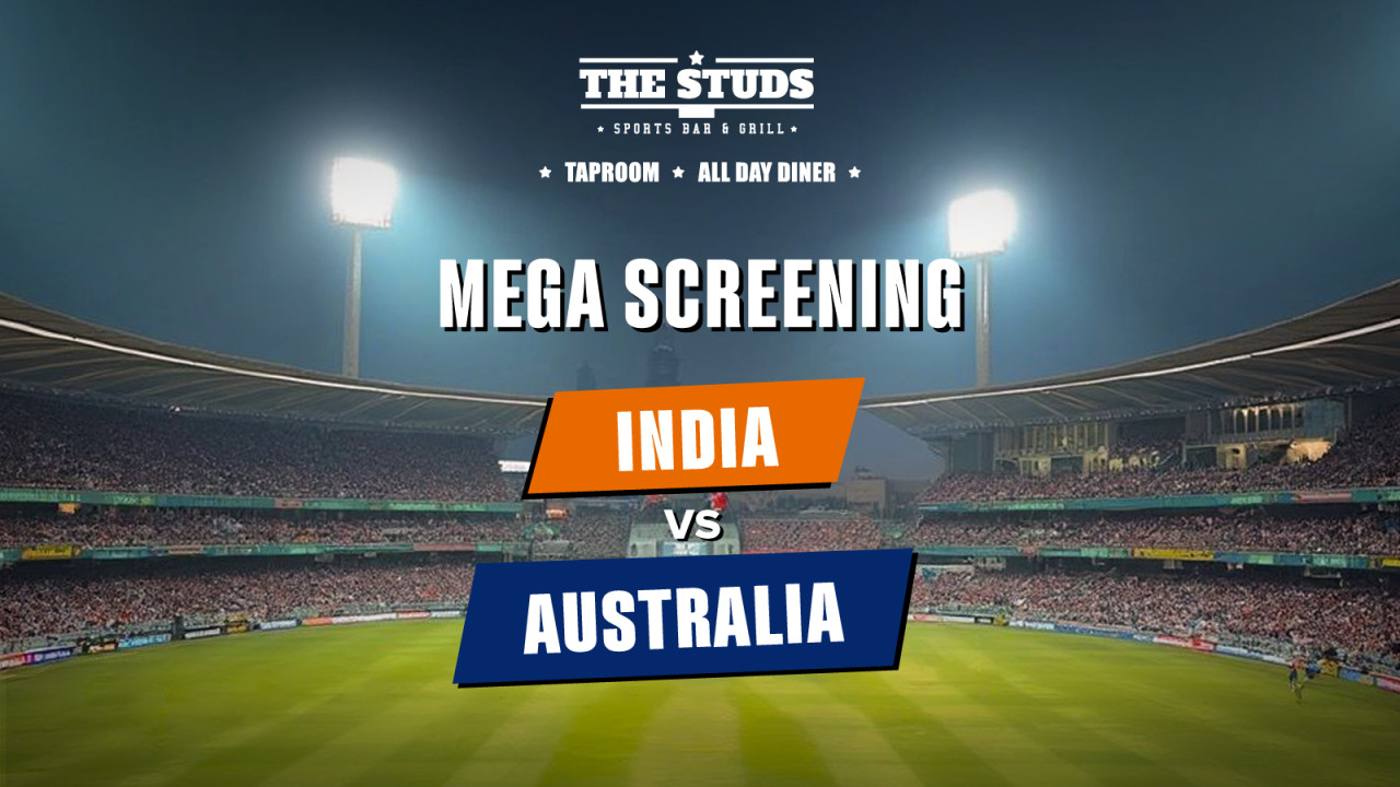Screening of India vs Australia at The Studs Sakinaka