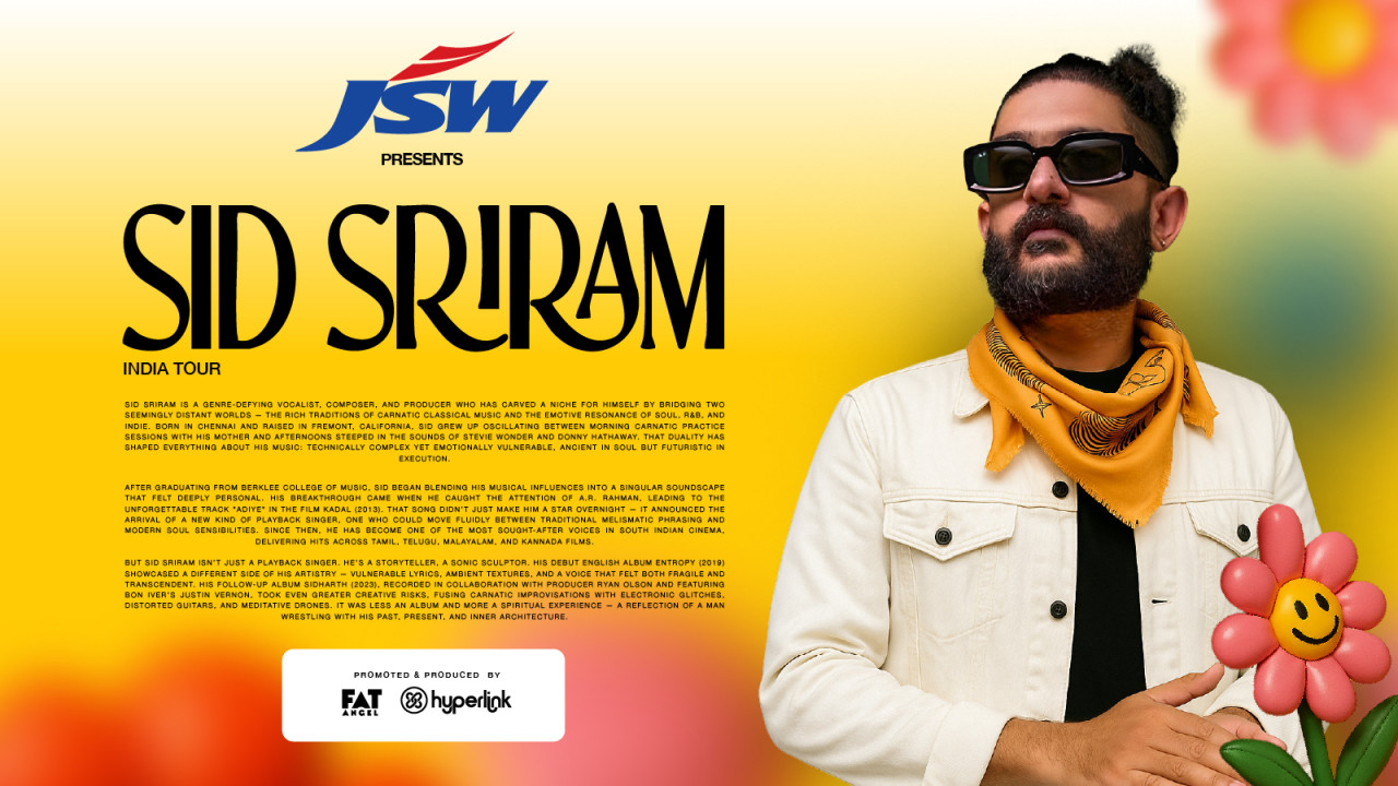 Sid Sriram Live in Concert | Bengaluru