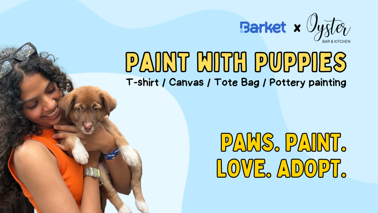 Paint with Puppies by Barket