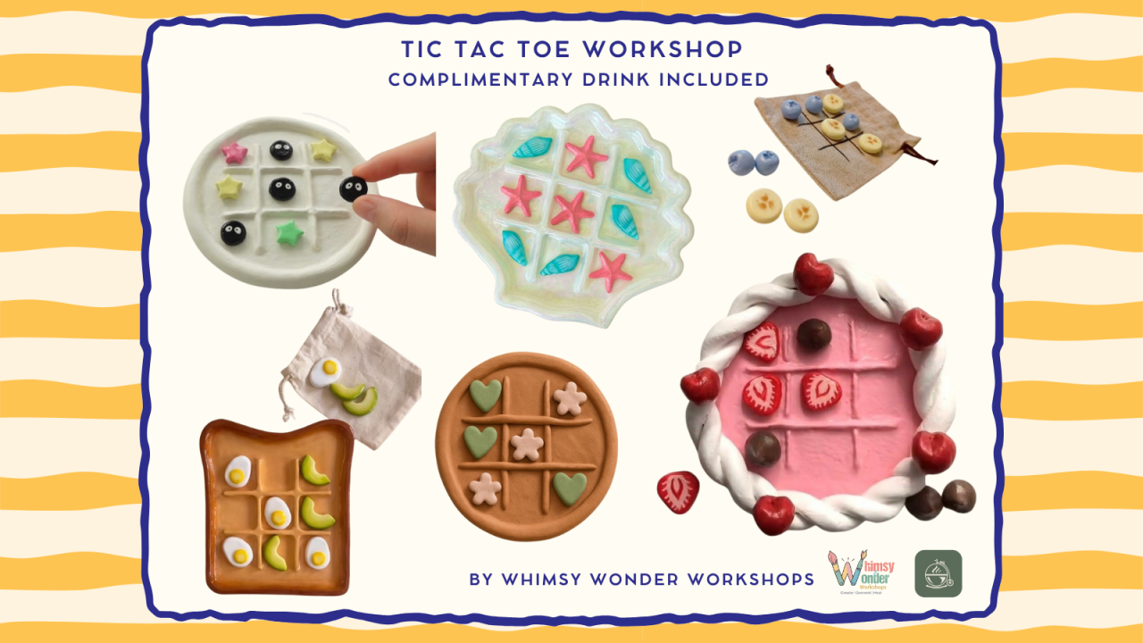 Clay Tic Tac Toe Workshop