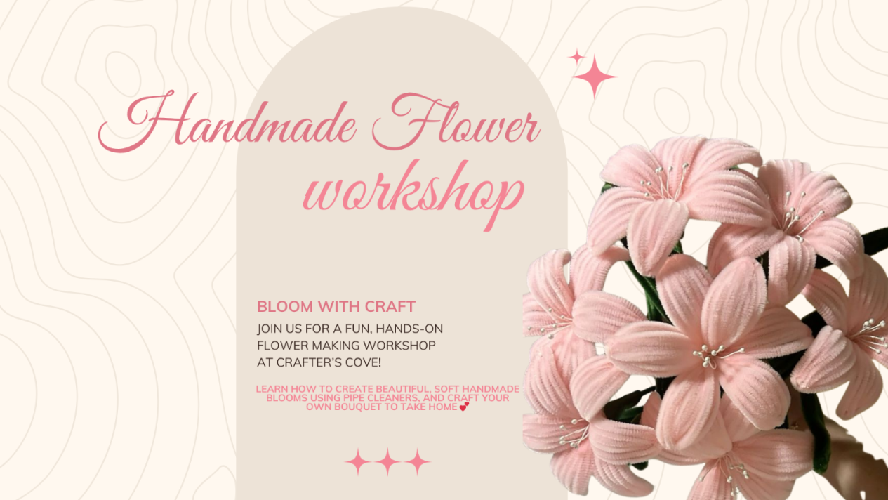 Handmade Flower Workshop | Bloom with Craft