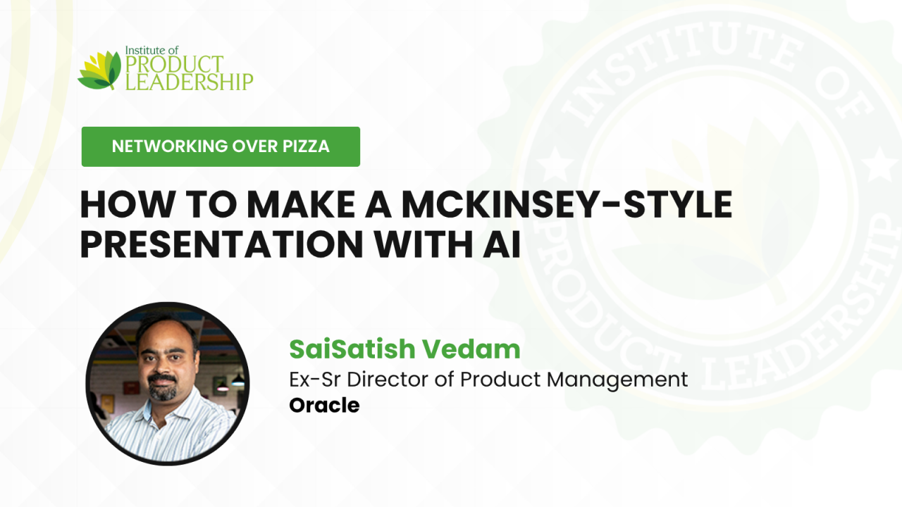 Networking Over Pizza: Build McKinsey-Style Presentations with AI