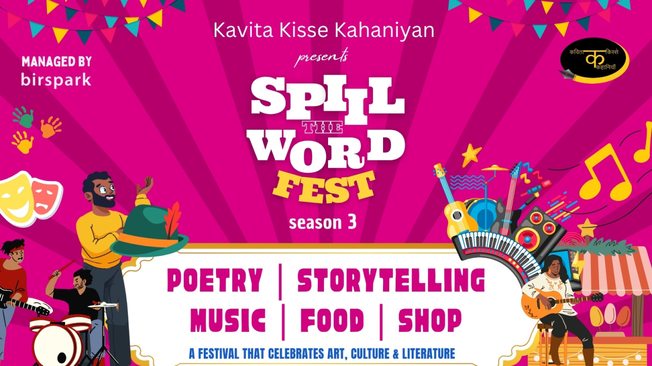 Spill The Word Fest 2025 - Season 3 by Kavita Kisse Kahaniyan