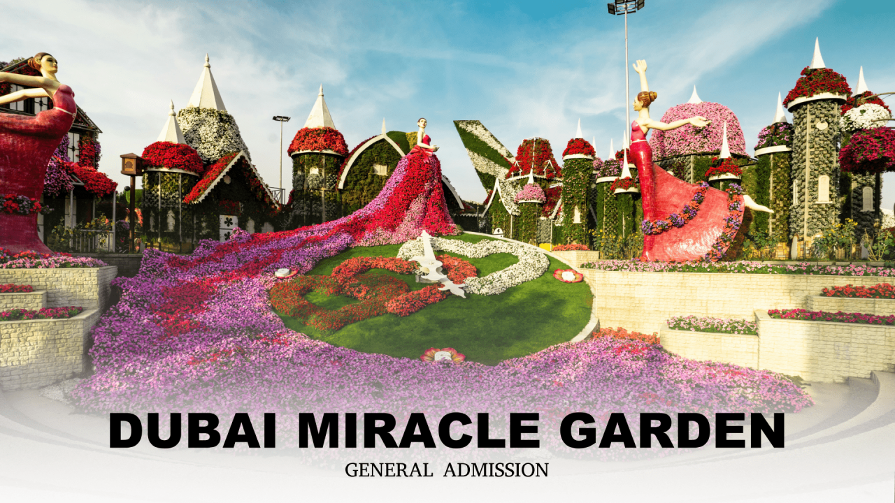 Dubai Miracle Garden - General Admission