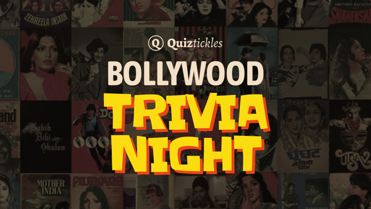 Bollywood Trivia Night by Quiztickles