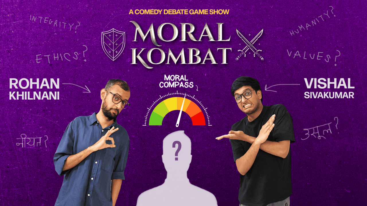 Moral Kombat - A comedy debate game show