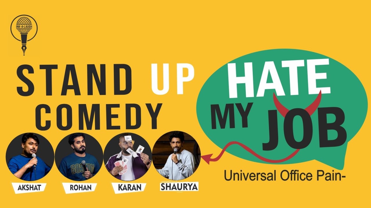 Hate My Job Standup Comedy Show presented by Ink-A-Laugh