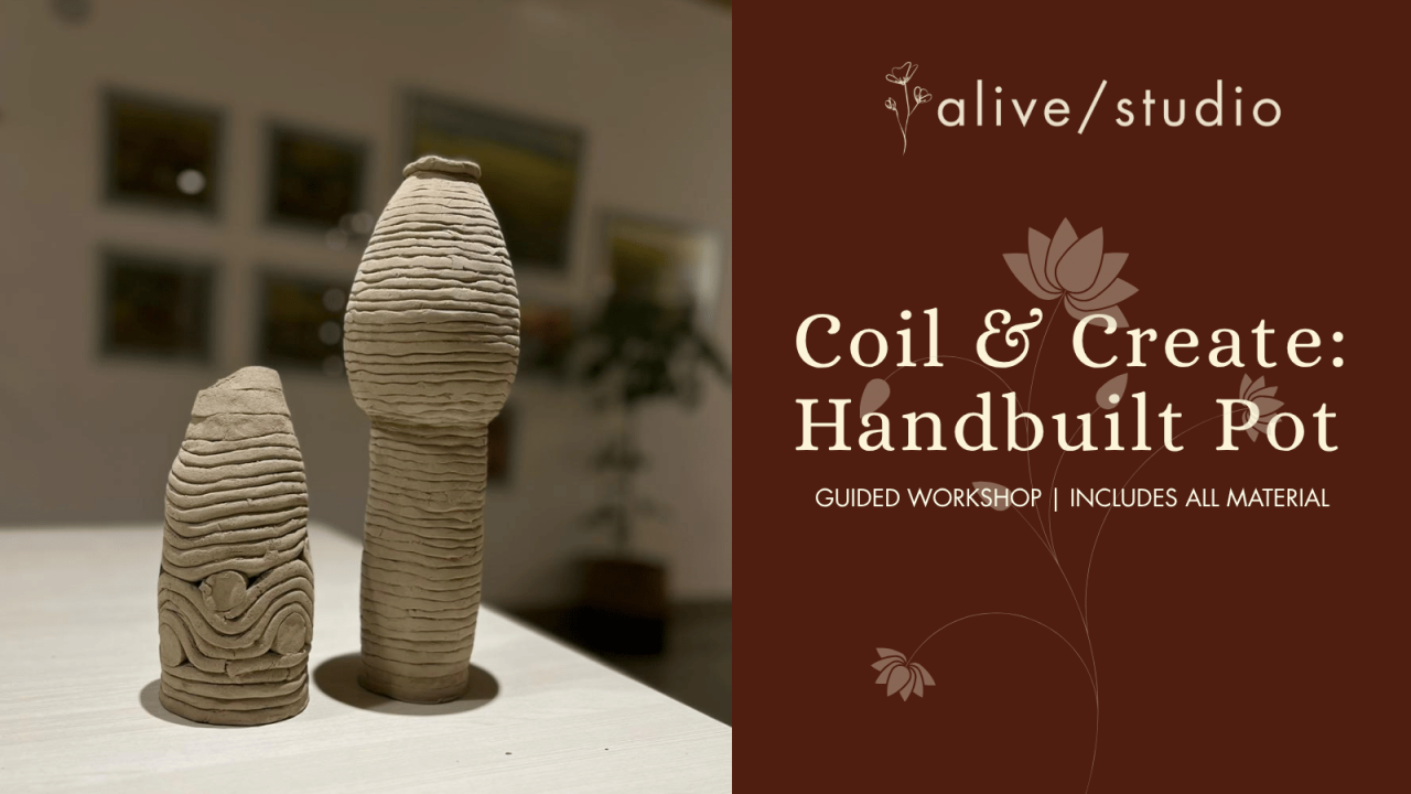 Coil & Create: Handbuilt Pot