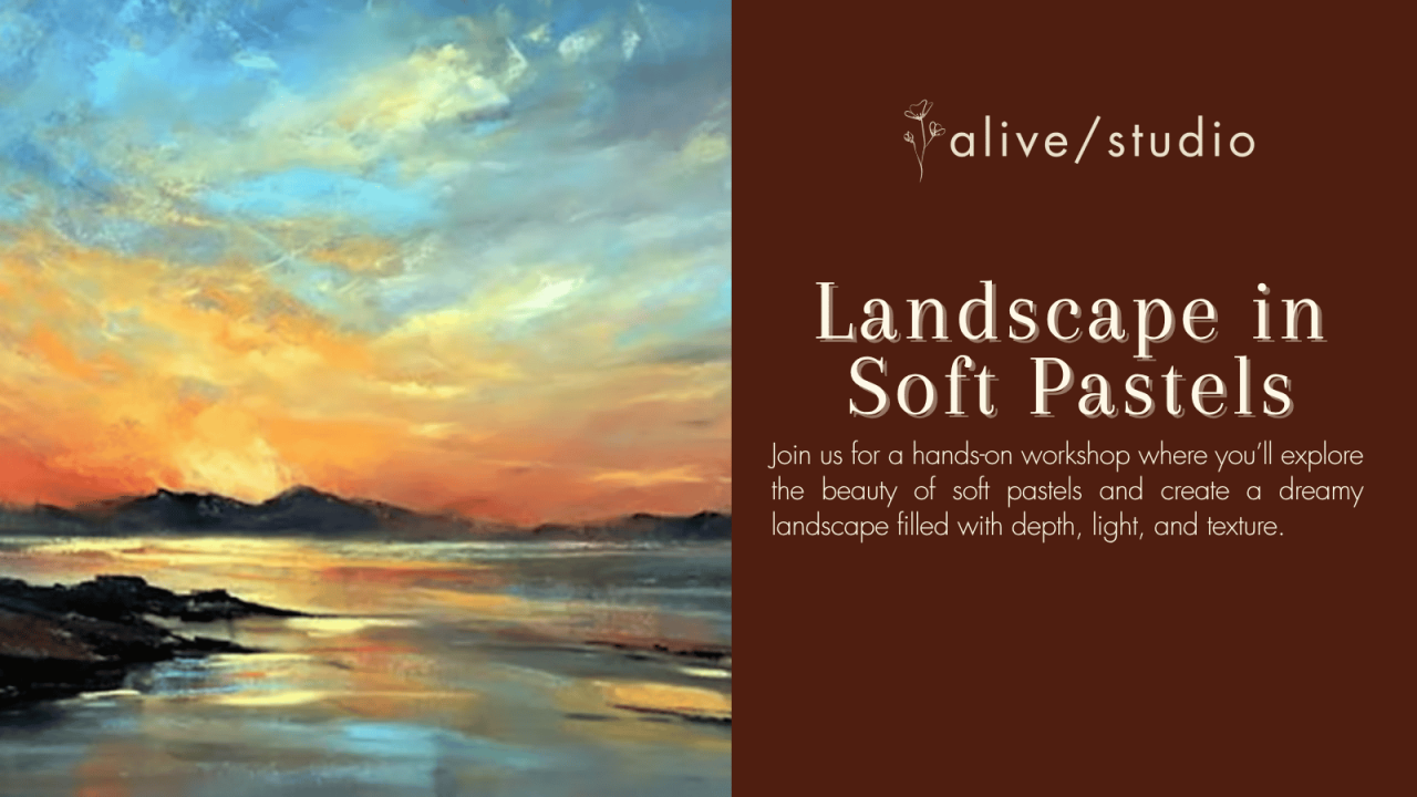 Landscape in Soft Pastels