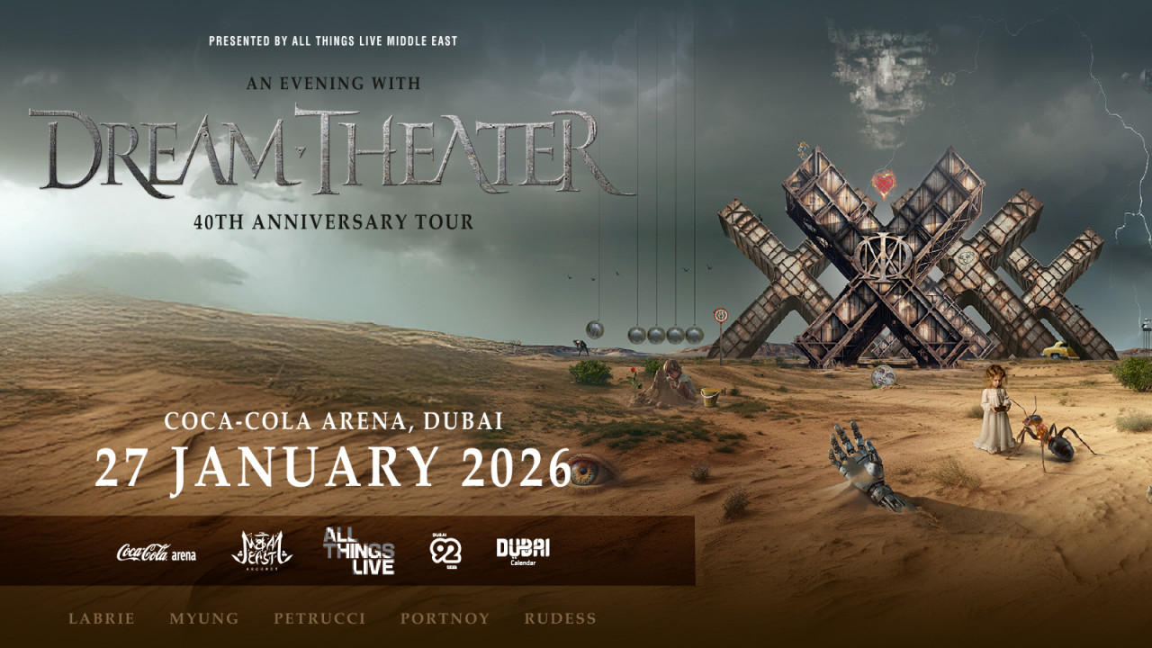 Dream Theater - 40th Anniversary Tour 2026 Live in Dubai