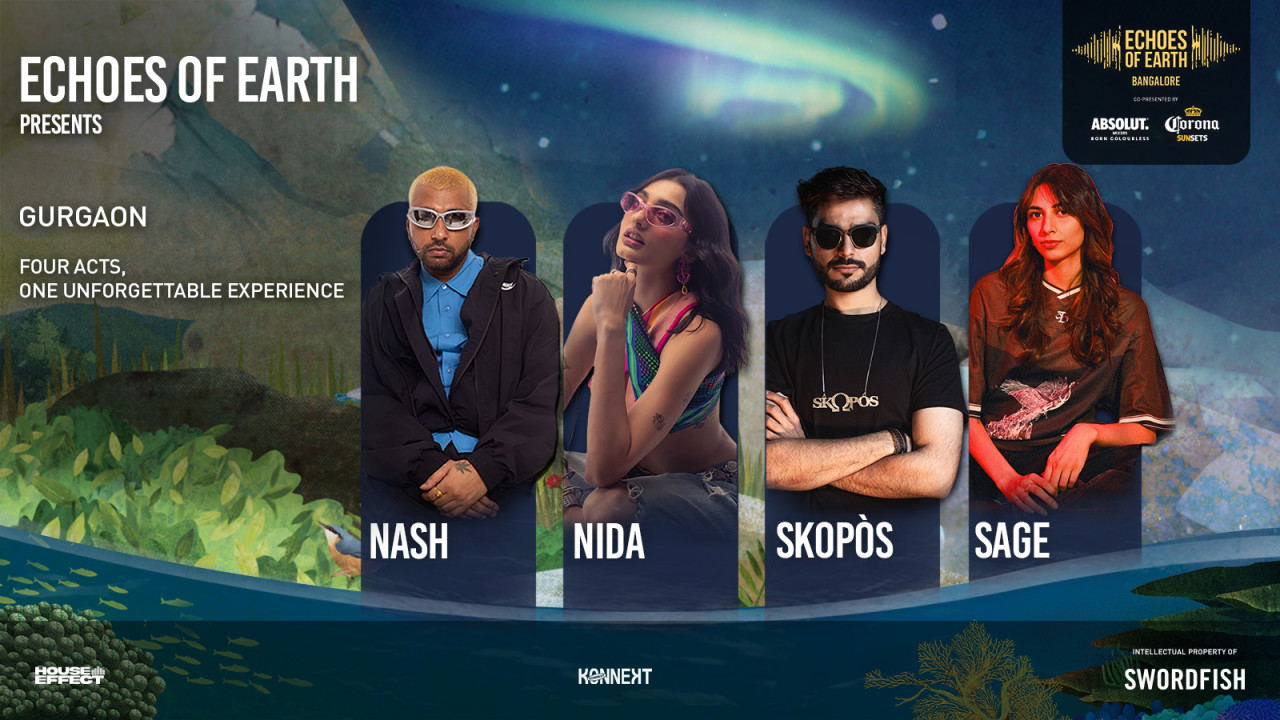 Echoes of Earth presents Nida, Nash, Sage and Skopos | Gurgaon 