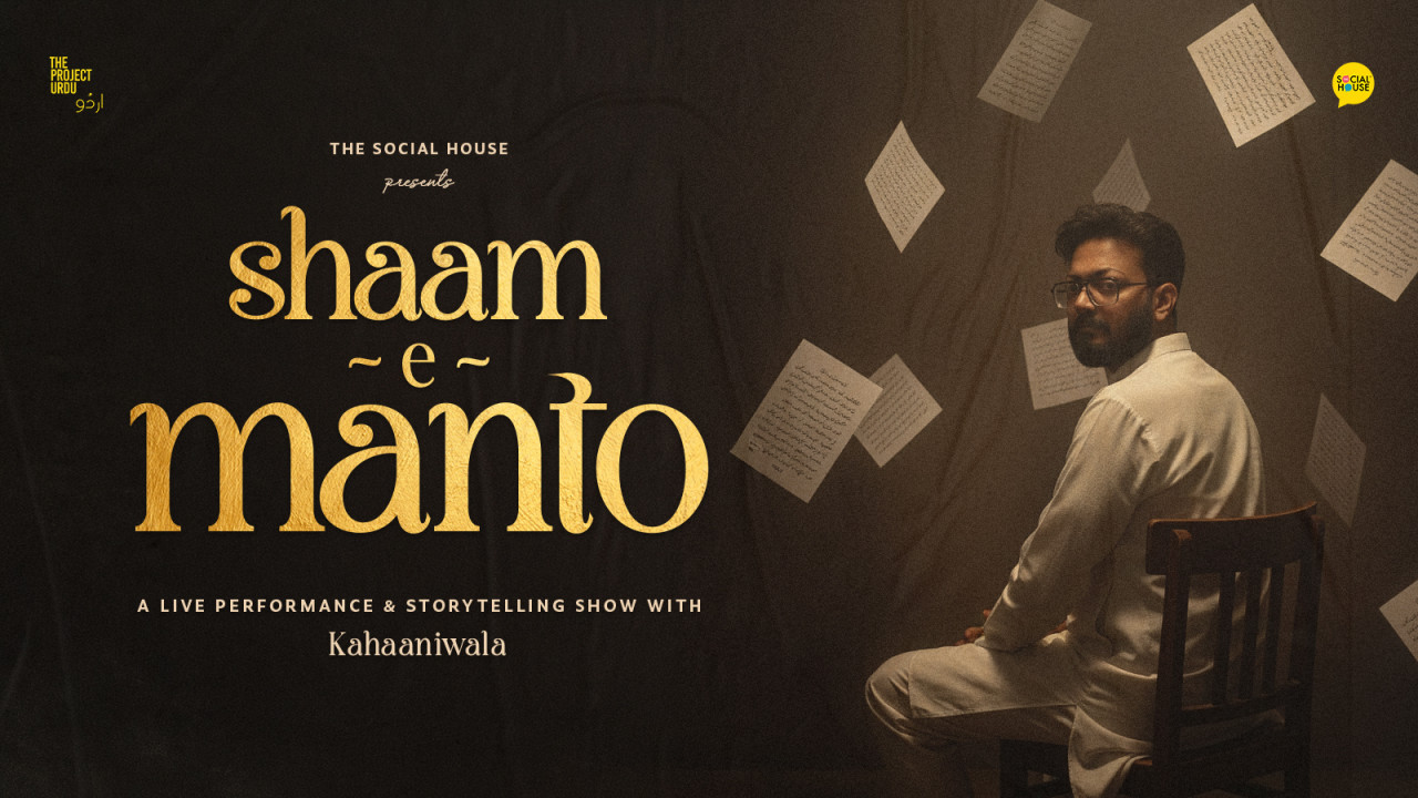 Sham-E-Manto: A Live Storytelling Session with Ravie Solanky
