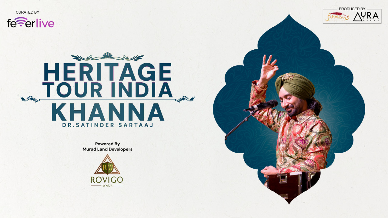 Heritage India Tour | Dr. Satinder Sartaaj Live In Khanna