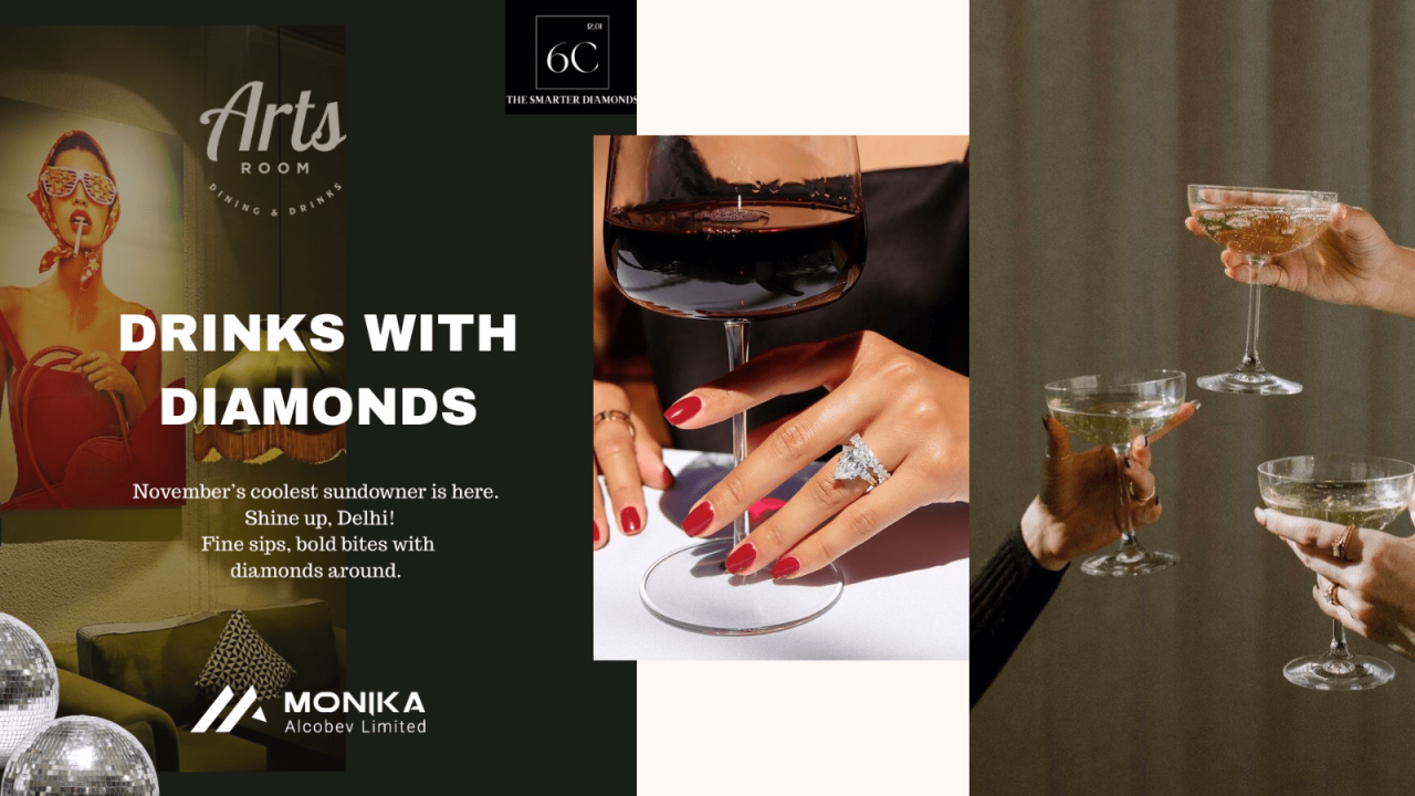 Drinks with Diamonds 