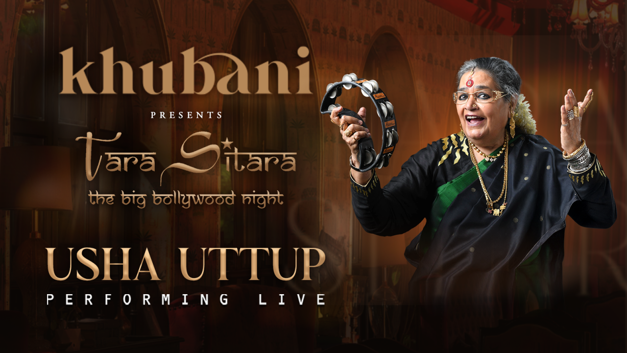 Tara Sitara Night ft. Usha Uthup Live at khubani