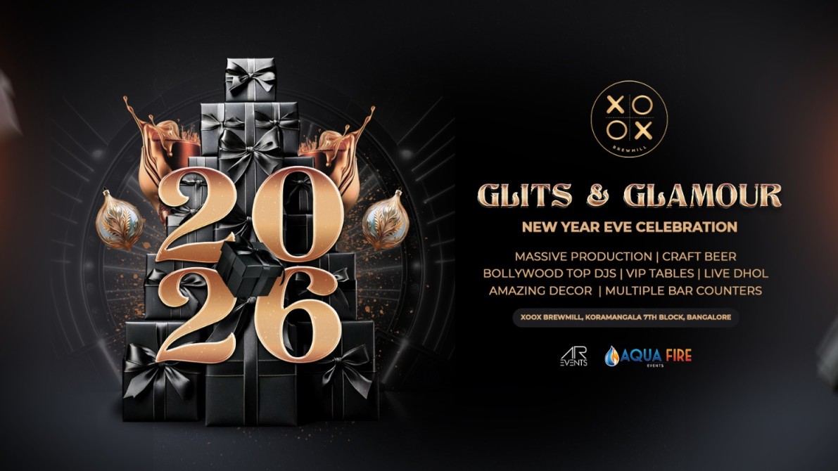 Glits & Glamour - NYE Bash 2026 | XOOX Brewmill