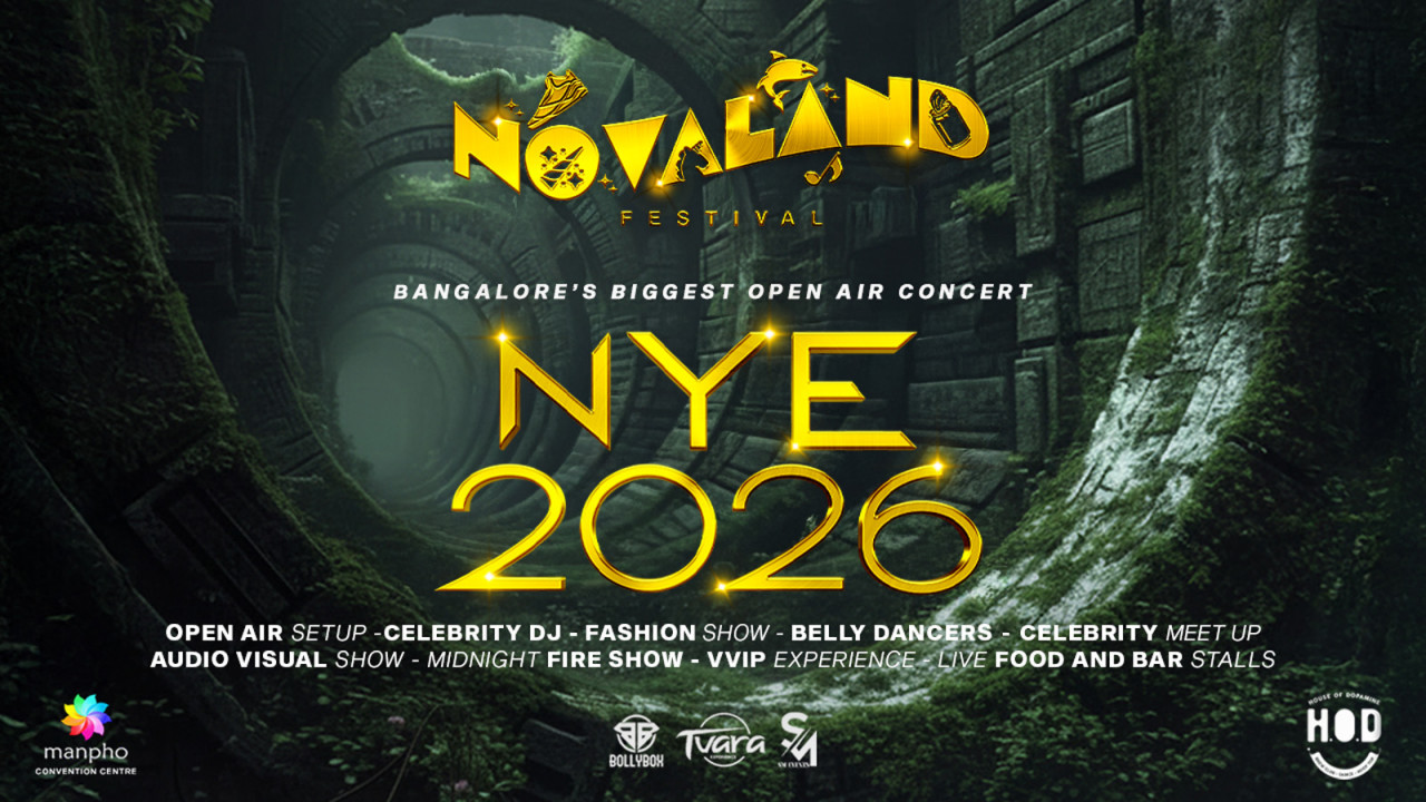 Novaland 2026 Bengaluru’s Biggest Open Air New Year Party