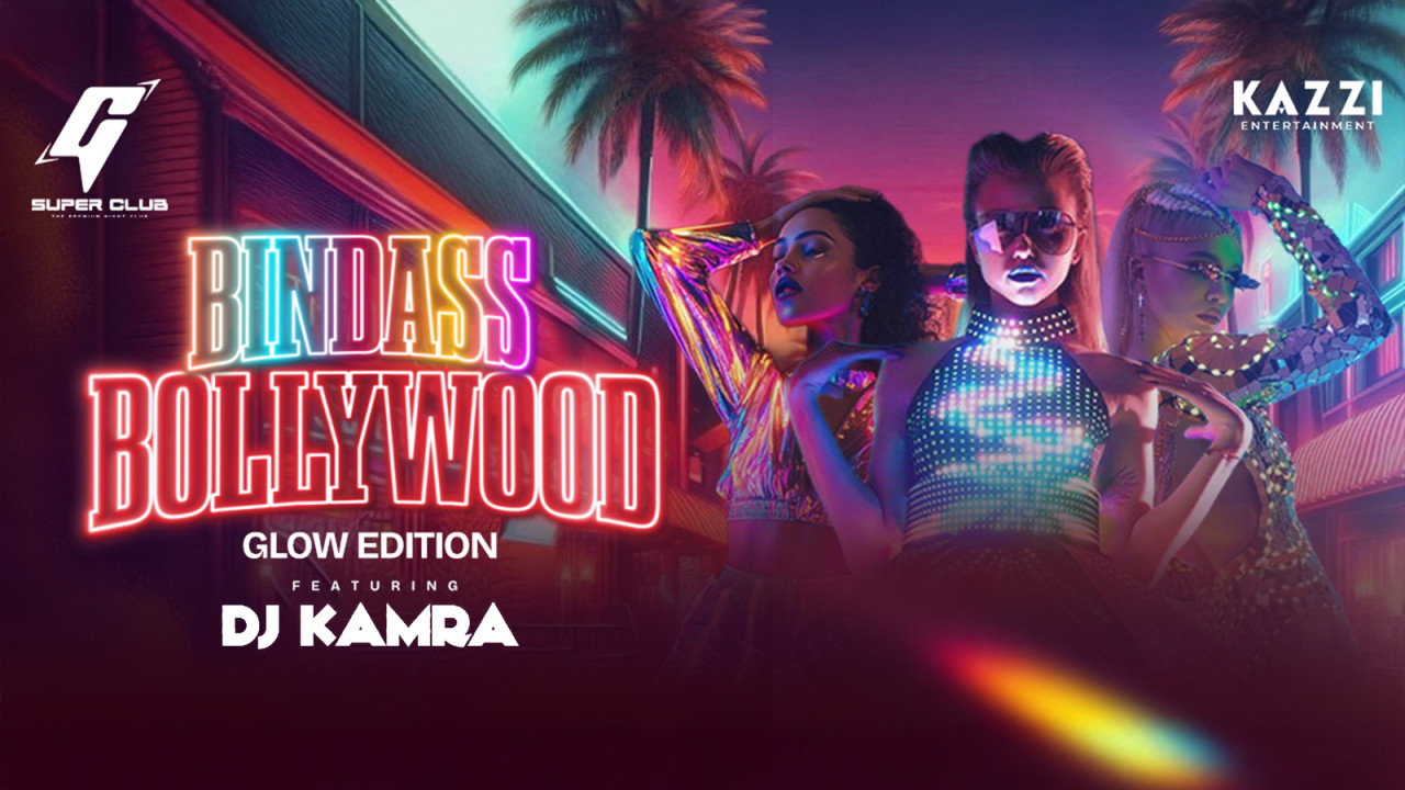 BINDASS Bollywood Glow Edition| G Super Club, Koramangala