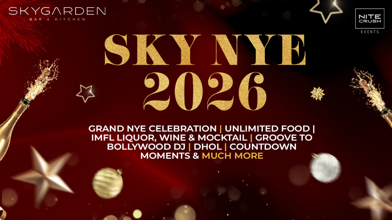 Sky NYE 2026 – Skygarden Koramangala