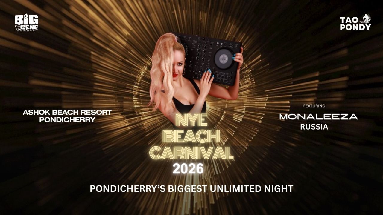 NYE Beach Carnival 2026 Pondicherry