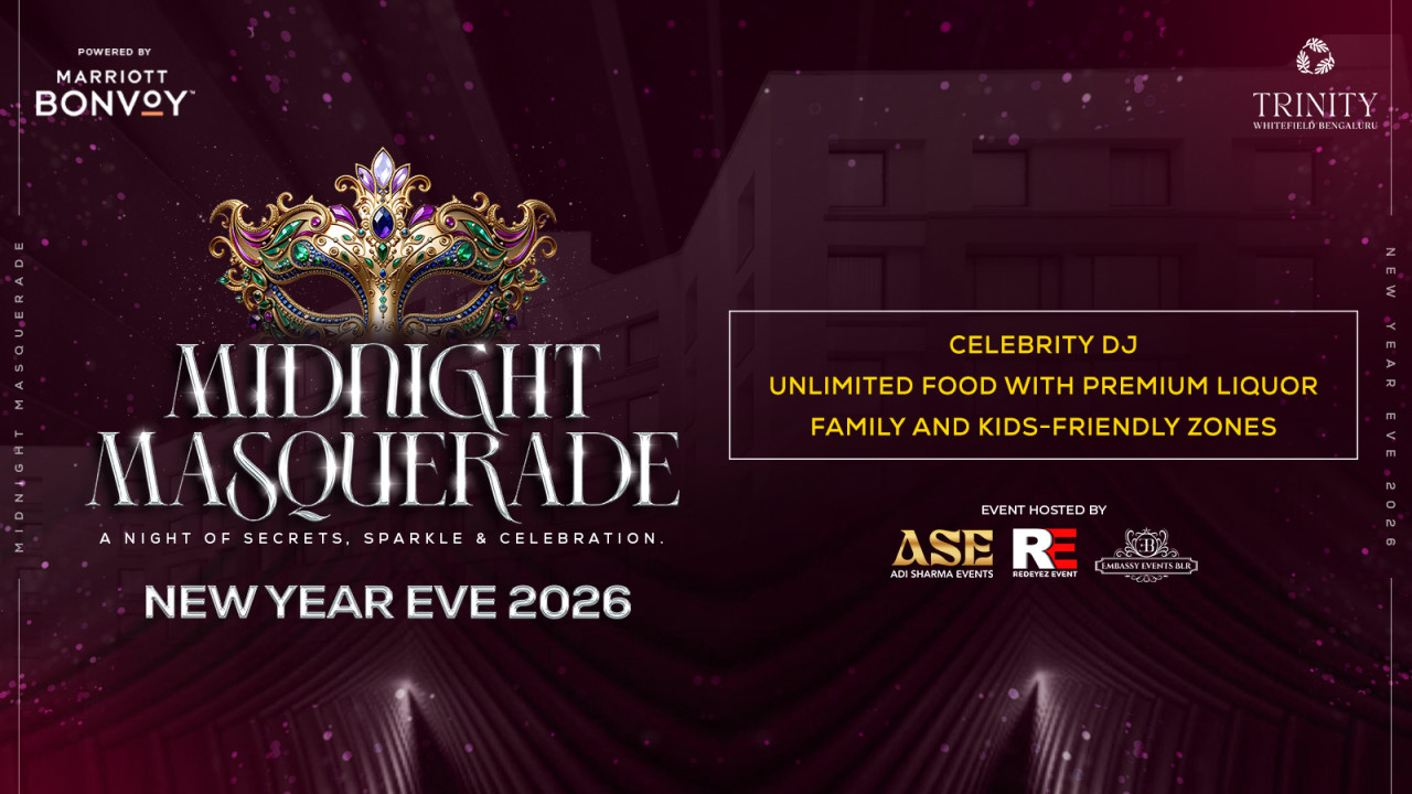 MIDNIGHT MASQUERADE - NYE 2026
