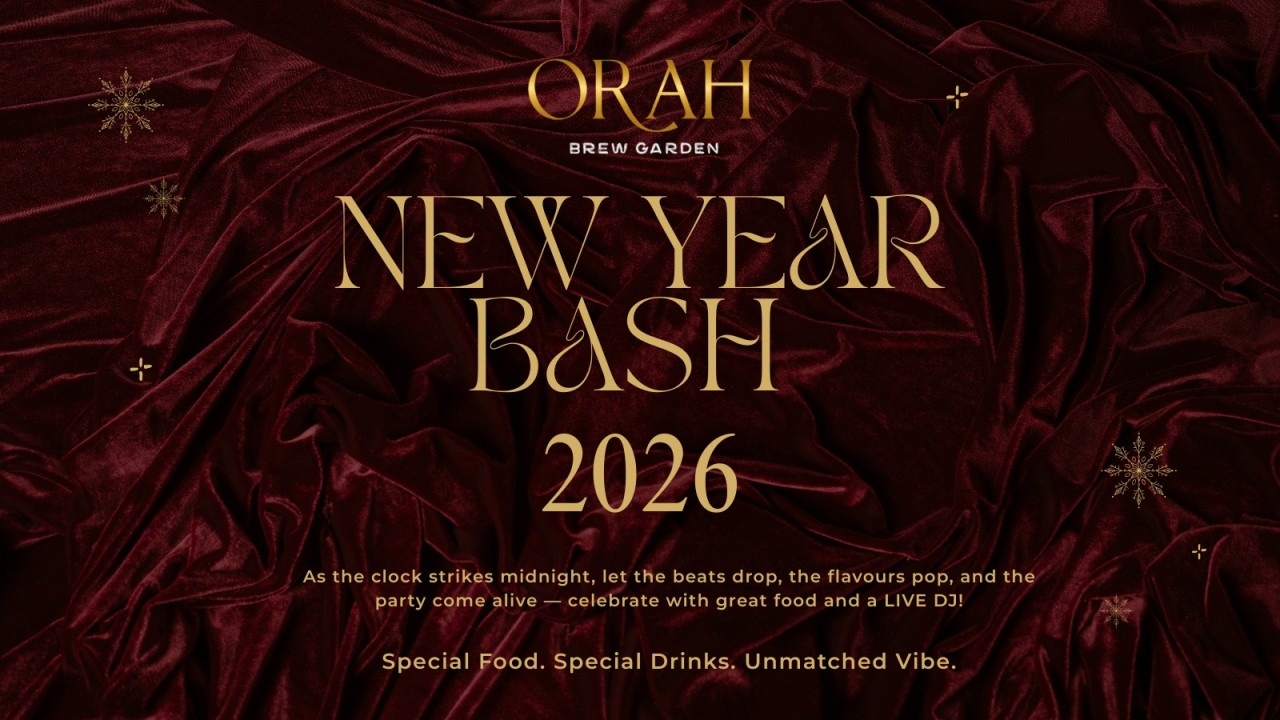 New Year Bash at Orah Brew Garden Yelahanka