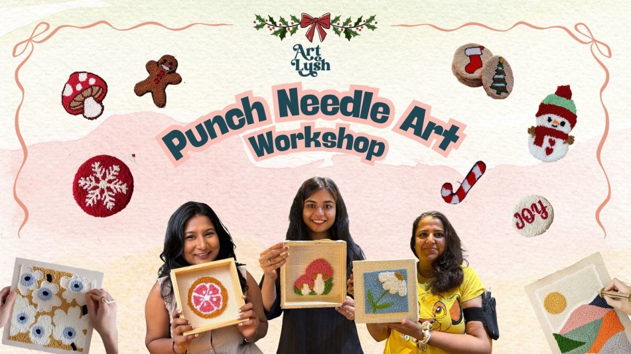 Punch Needle Art Workshop by Art Lush | Kothrud