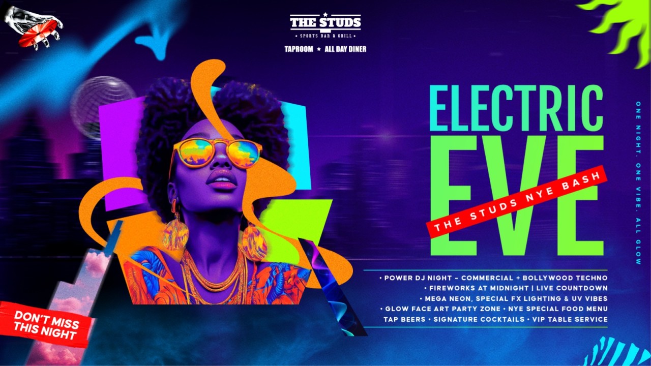  Electric Eve – The Studs NYE Bash at the studs pune 