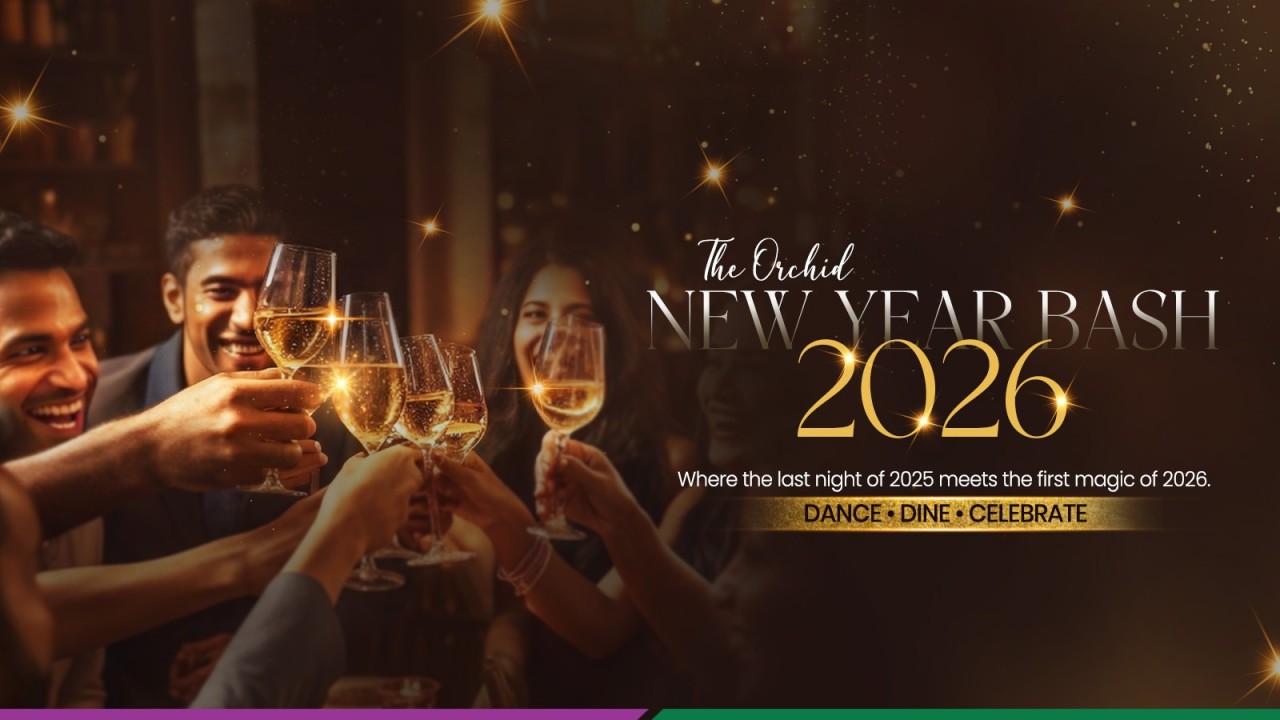 New Year Bash 2026 at The Orchid Lonavala