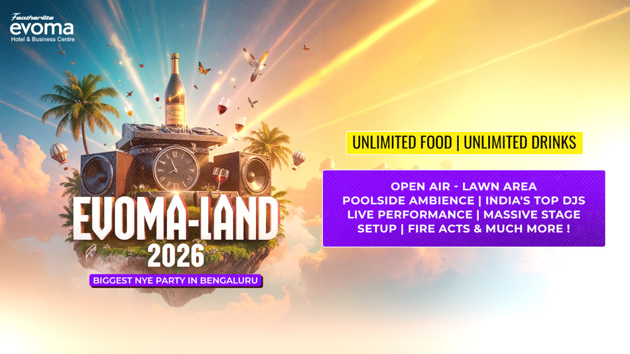 Evomaland 2026 - Biggest Open Air New Year Eve Concert.