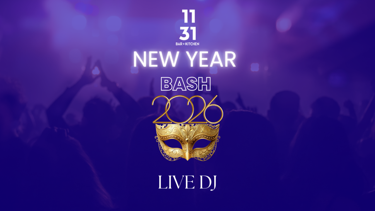 New Year Bash @ 1131 Bar + Kitchen Indiranagar