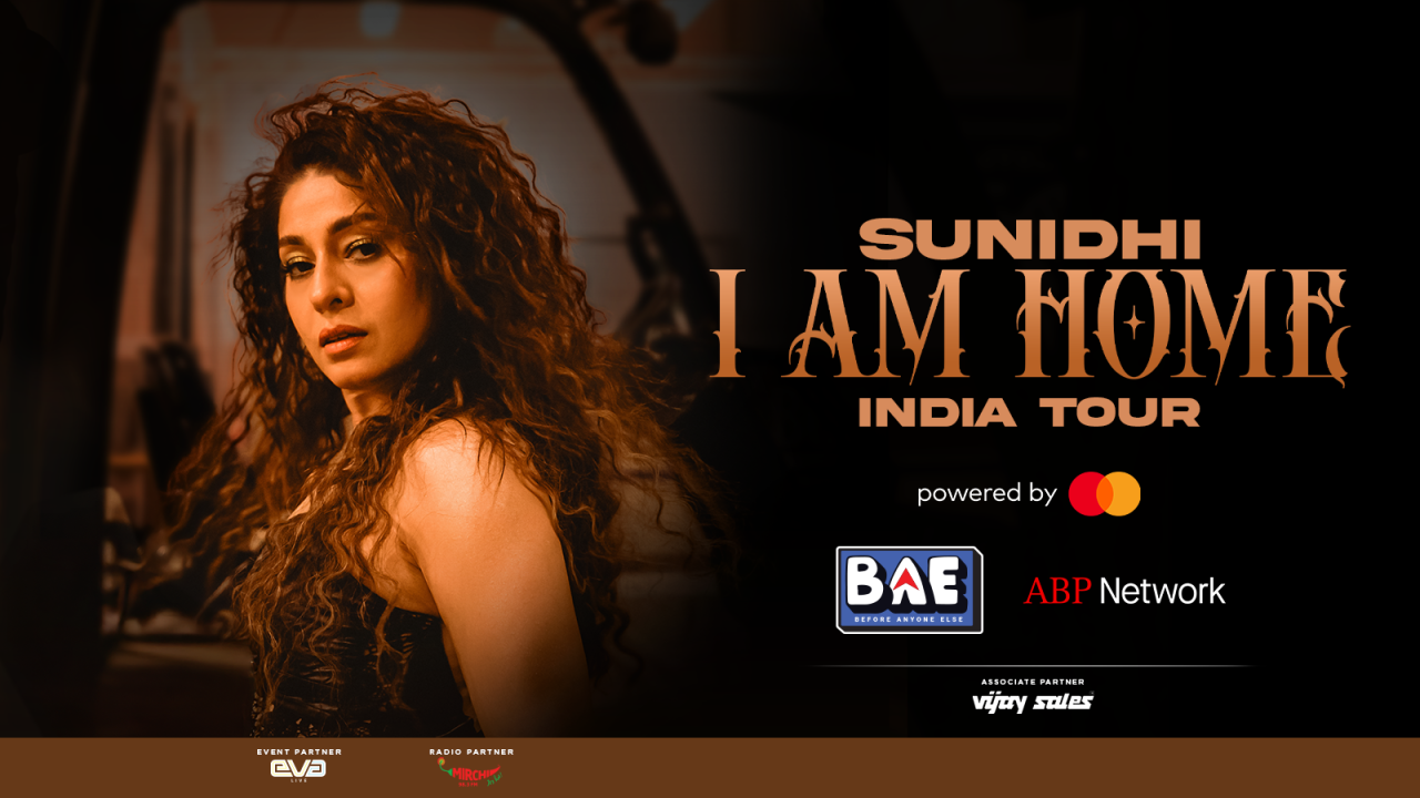 Sunidhi Chauhan - I Am Home India Tour 2025-26 | Ahmedabad