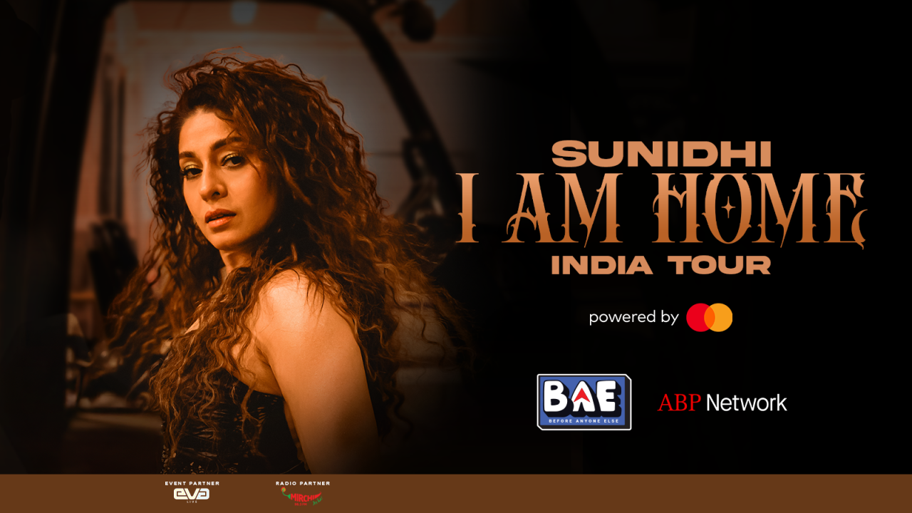 Sunidhi Chauhan - I Am Home India Tour 2025-26 | Lucknow
