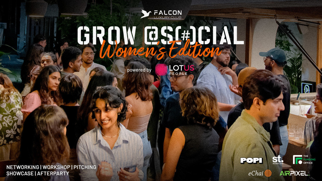 Grow at SOCIAL | Networking | Workshop | Pitching | Showcase | Afterparty