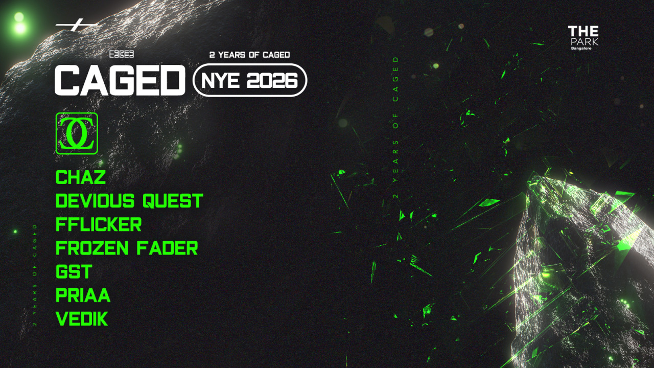 Caged New Years Eve 2026 at The Park Ballroom 