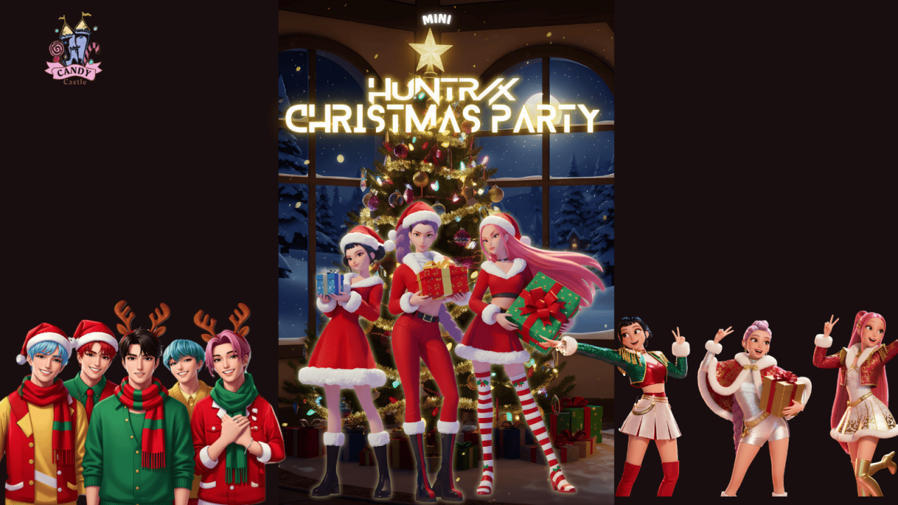 Huntrix Christmas Party