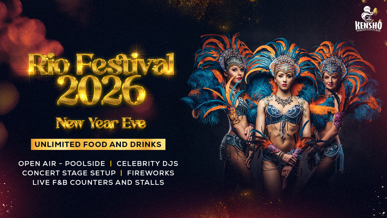 Biggest Rooftop Open Air - Poolside New Year Eve Party 2026