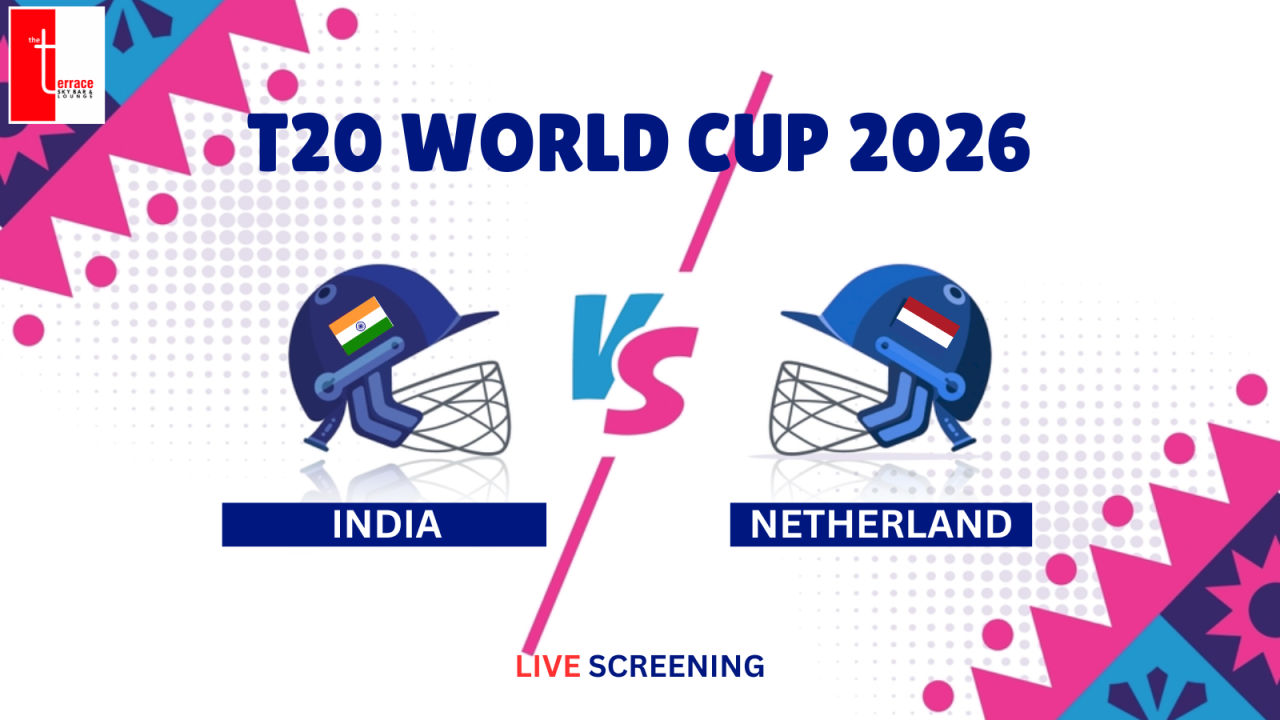 Screening of India vs NetherlandT20 World-Cup Live Screening