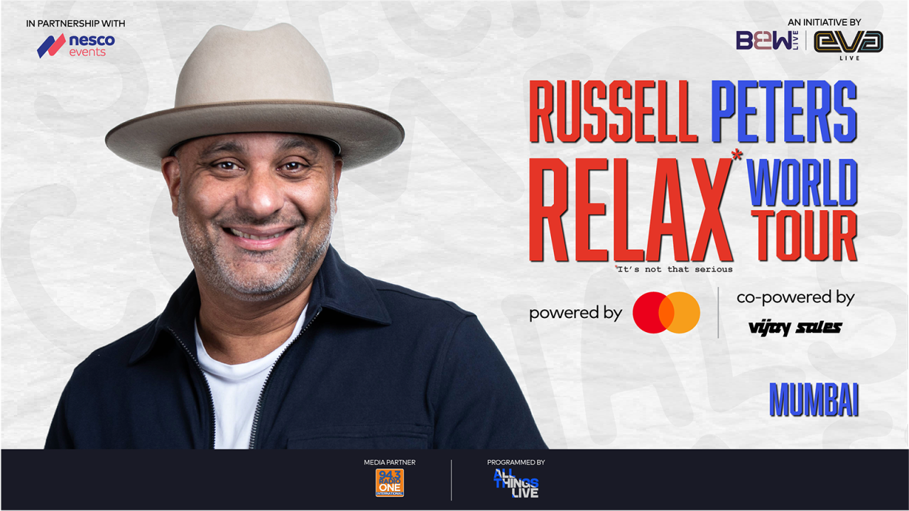 Russell Peters Relax* World Tour | Mumbai