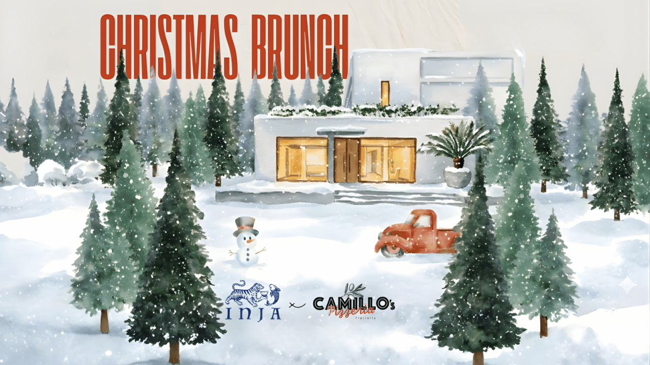 A Very Merry Christmas Brunch at Inja