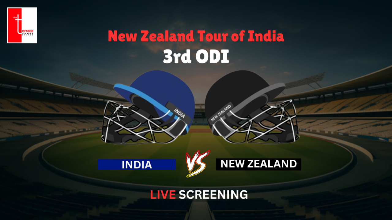 Screening of India vs New Zealand 3rd ODI
